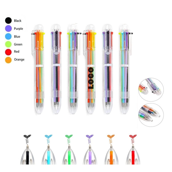 6 Colors Ballpoint Pen