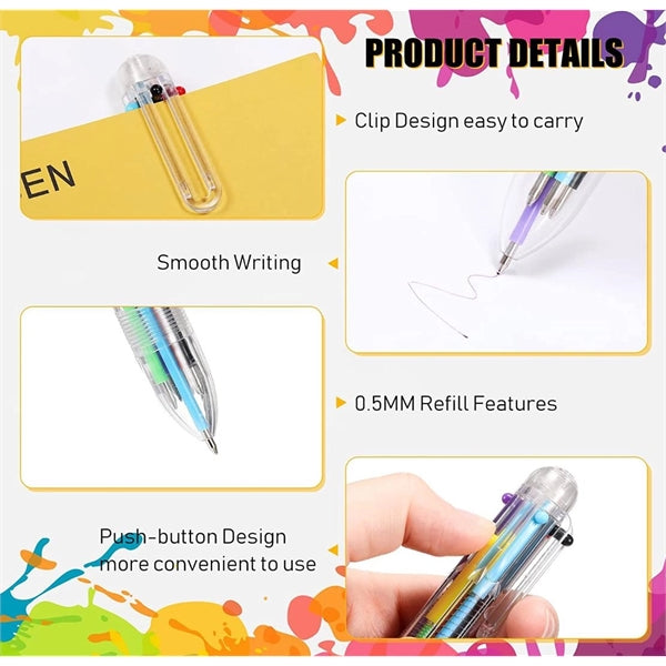 6 Colors Ballpoint Pen