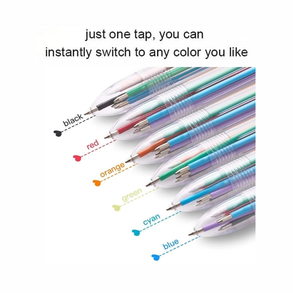 6 Colors Ballpoint Pen
