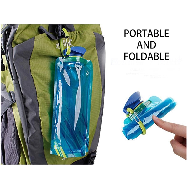 Folding Drinking Water Bottle