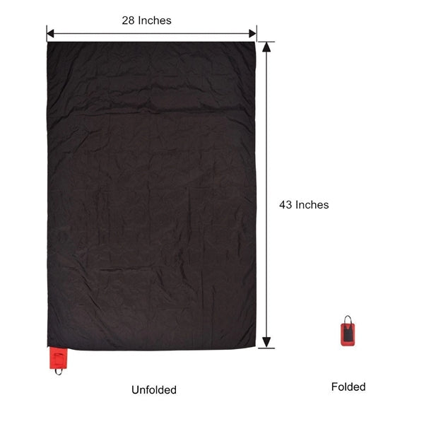Pocket nylon picnic mat