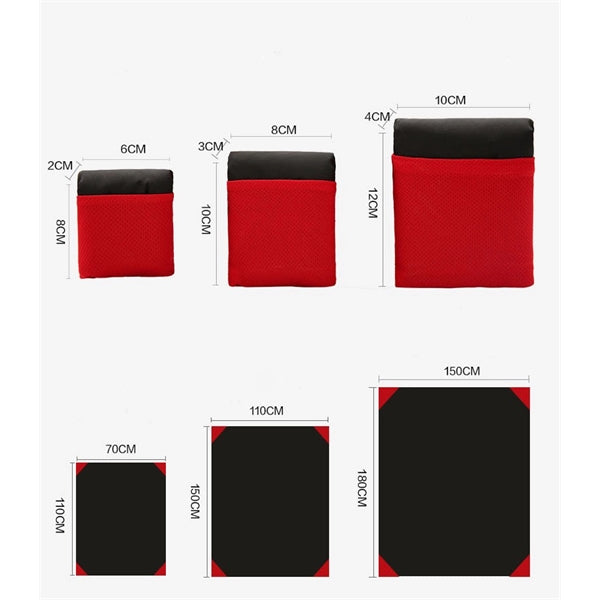 Pocket nylon picnic mat