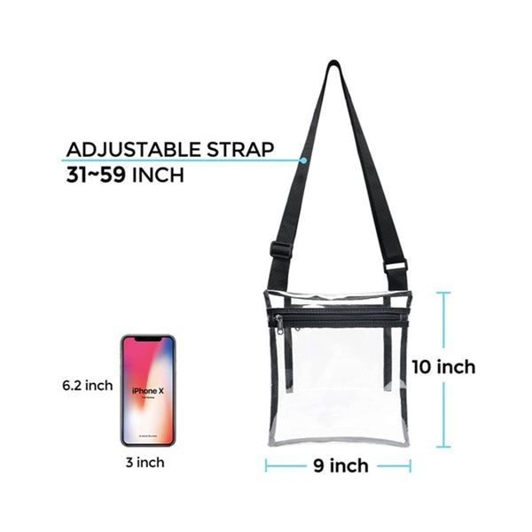 Clear Bag Stadium Approved Purse