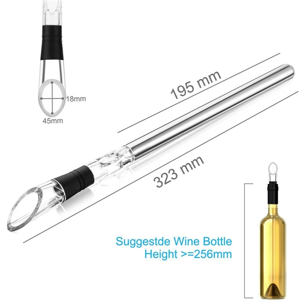 Stainless Steel Wine Bottle Cooler Stick