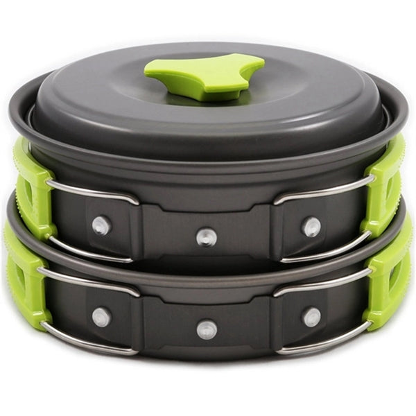 Camping Cookware Mess Kit for Backpacking Gear