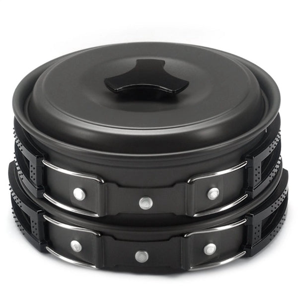 Camping Cookware Mess Kit for Backpacking Gear