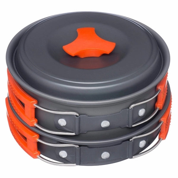 Camping Cookware Mess Kit for Backpacking Gear