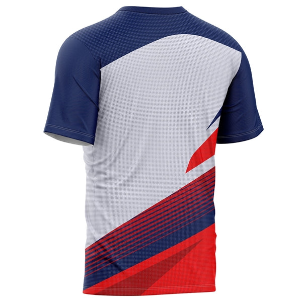 Unisex 150 GSM Pinhole Mesh Sublimation Short Sleeve T-Shirt
