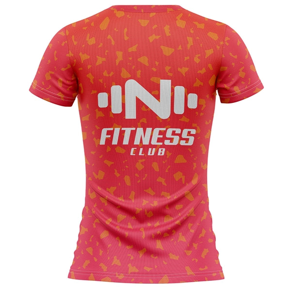 Women 150 GSM Short Hole Mesh Performance Sublimation TShirt