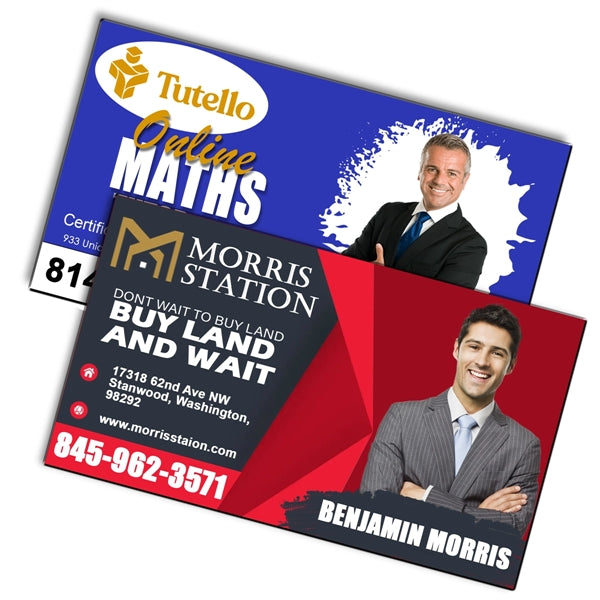 Business Card Magnets 30 Mil Outdoor Safe -(2x3.5)