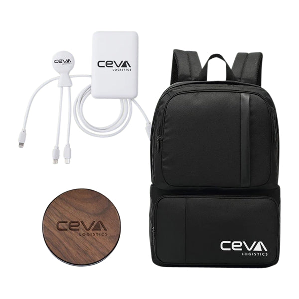Eco-Friendly Backpack + Tech Bundle