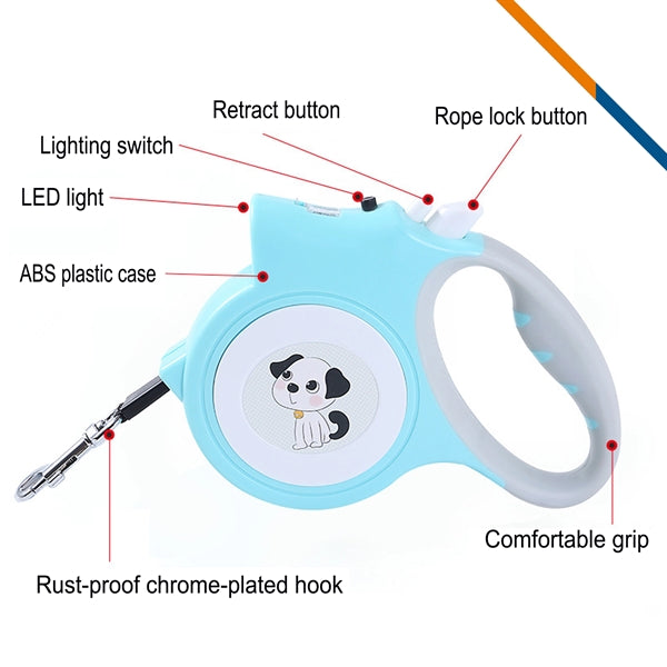 Inour Retractable Dog Leash