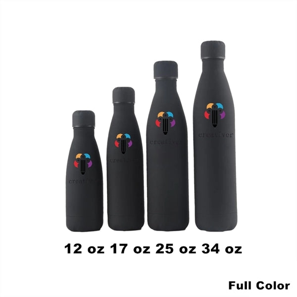 12/17 oz Double Wall Vacuum Insulated Metal Water Bottle