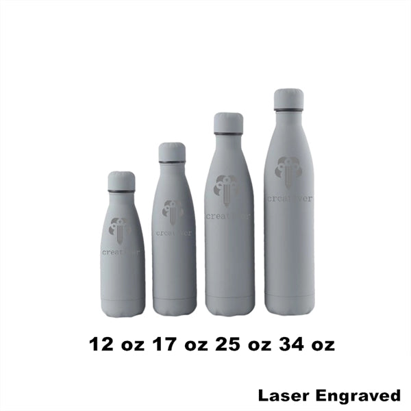 12/17 oz Double Wall Vacuum Insulated Metal Water Bottle