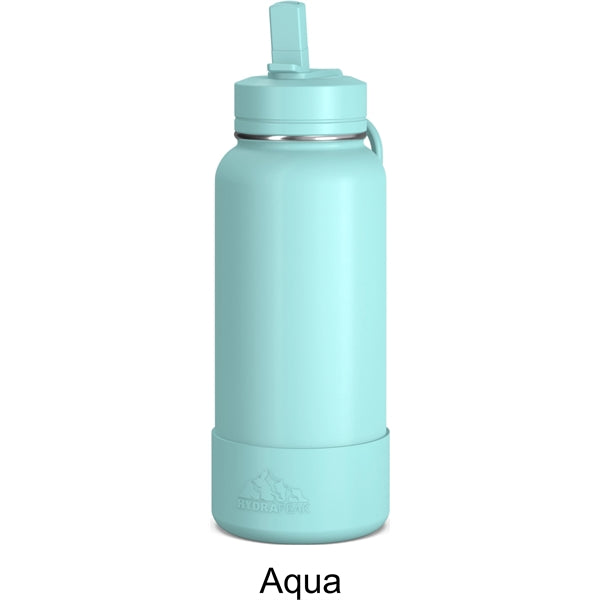 32 oz Hydrapeak Sport Straw Water Bottle LIFETIME WARRANTY!