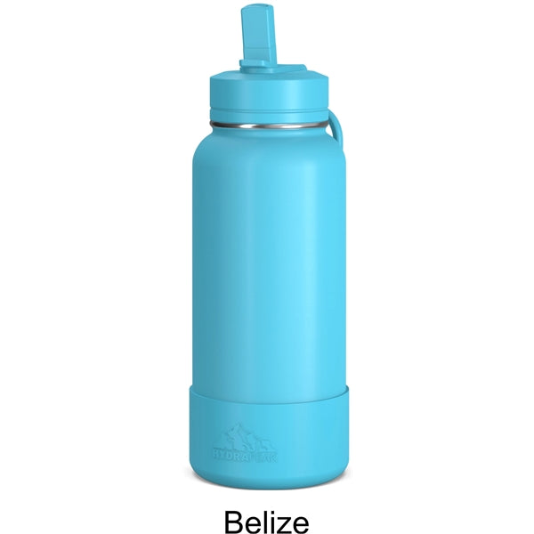 32 oz Hydrapeak Sport Straw Water Bottle LIFETIME WARRANTY!