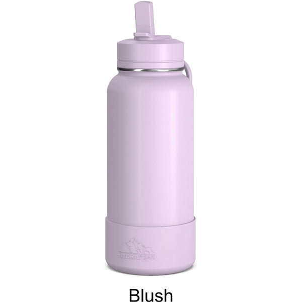32 oz Hydrapeak Sport Straw Water Bottle LIFETIME WARRANTY!