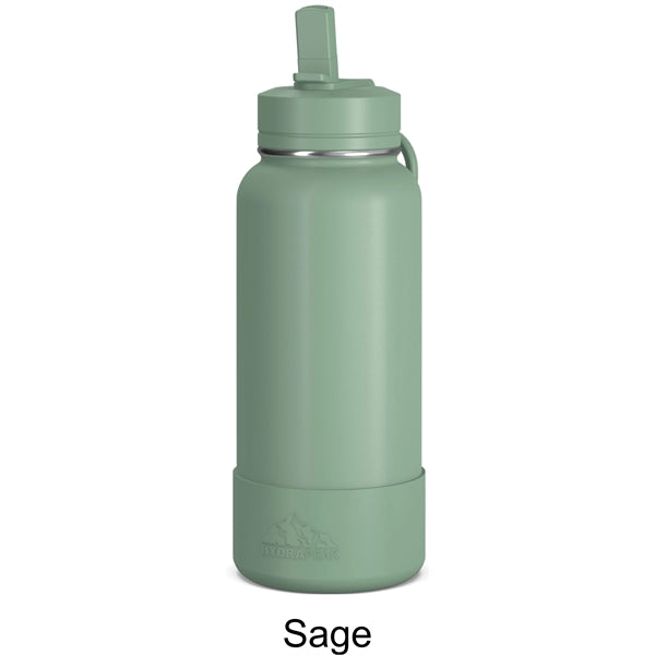 32 oz Hydrapeak Sport Straw Water Bottle LIFETIME WARRANTY!