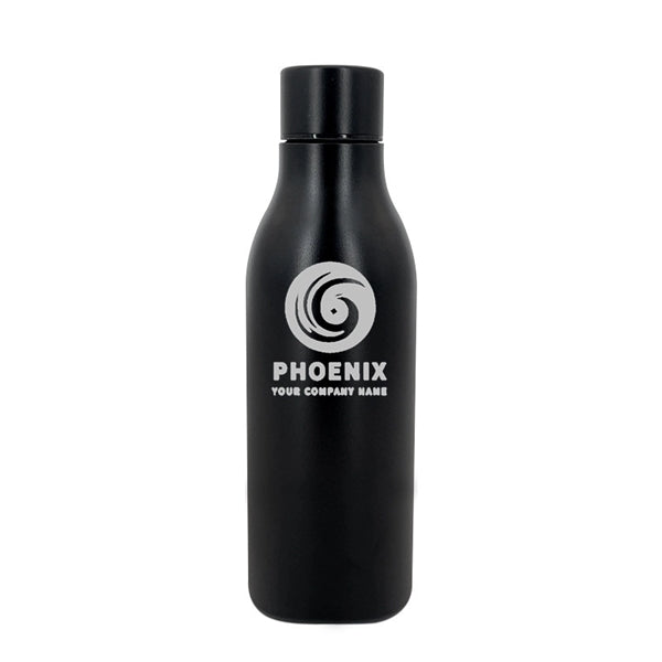 18.5 oz Stainless Steel Double Wall Cola Shape Water Bottle