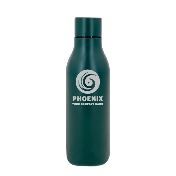 18.5 oz Stainless Steel Double Wall Cola Shape Water Bottle