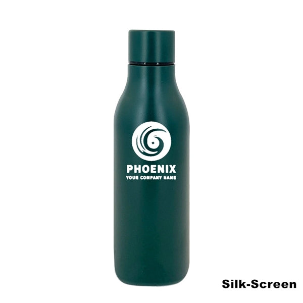 18.5 oz Stainless Steel Double Wall Cola Shape Water Bottle