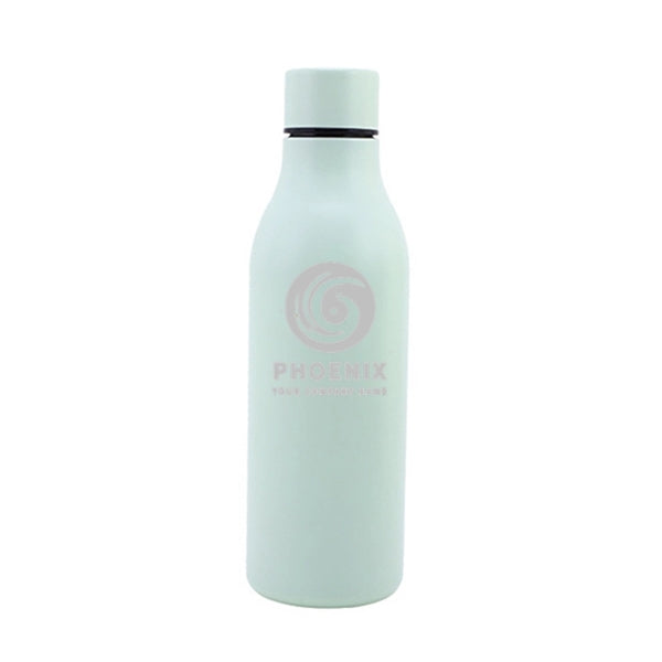 18.5 oz Stainless Steel Double Wall Cola Shape Water Bottle