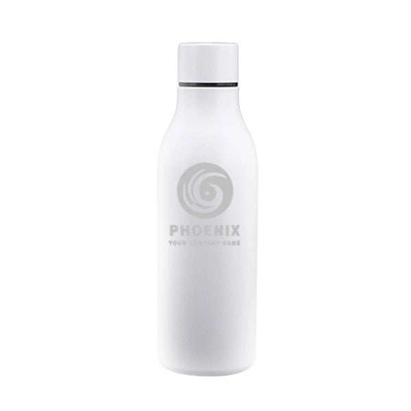 18.5 oz Stainless Steel Double Wall Cola Shape Water Bottle