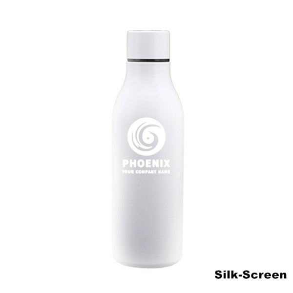 18.5 oz Stainless Steel Double Wall Cola Shape Water Bottle