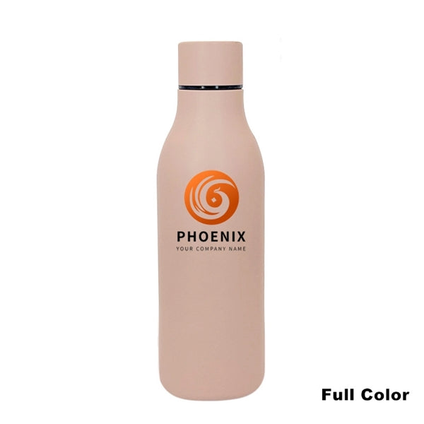 18.5 oz Stainless Steel Double Wall Cola Shape Water Bottle