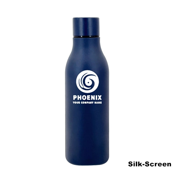 18.5 oz Stainless Steel Double Wall Cola Shape Water Bottle