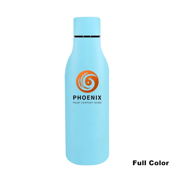 18.5 oz Stainless Steel Double Wall Cola Shape Water Bottle