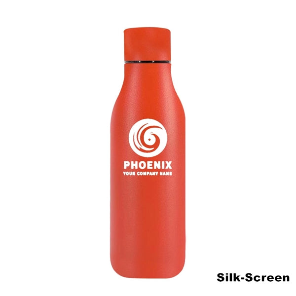 18.5 oz Stainless Steel Double Wall Cola Shape Water Bottle