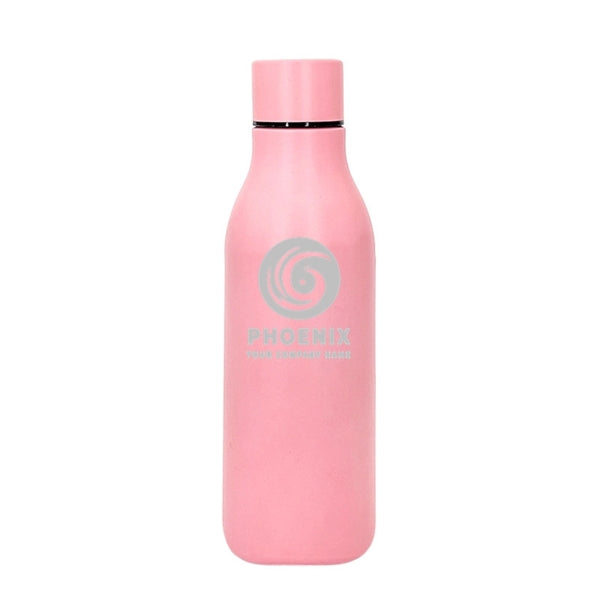 18.5 oz Stainless Steel Double Wall Cola Shape Water Bottle