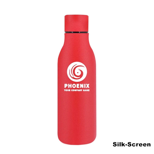 18.5 oz Stainless Steel Double Wall Cola Shape Water Bottle