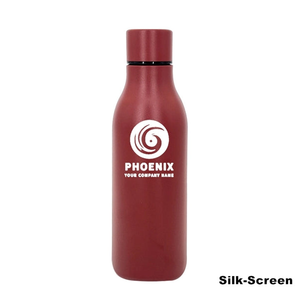 18.5 oz Stainless Steel Double Wall Cola Shape Water Bottle