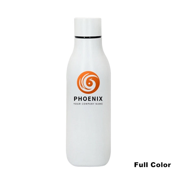 18.5 oz Stainless Steel Double Wall Cola Shape Water Bottle