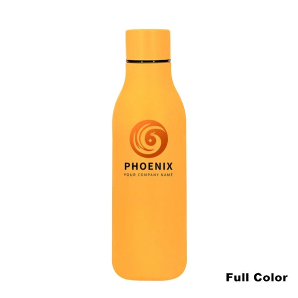18.5 oz Stainless Steel Double Wall Cola Shape Water Bottle
