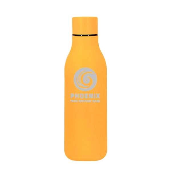 18.5 oz Stainless Steel Double Wall Cola Shape Water Bottle