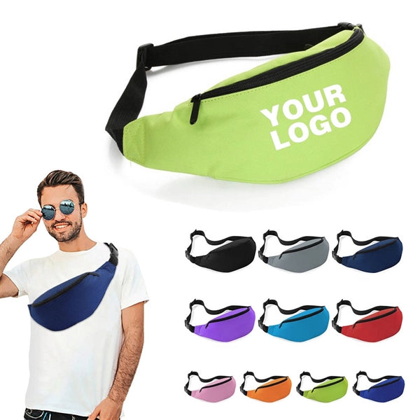 Adjustable Crossbody Fanny Pack Waist Pouch Belt Bag