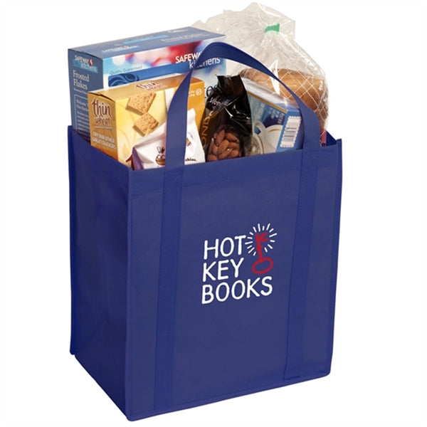 Heavy Duty Non-Woven Grocery Tote Bags