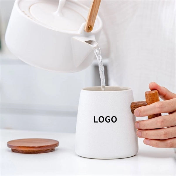 Ceramic Mug With Lid