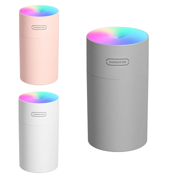 Adjustable USB Mini Humidifier With Changing Night Light