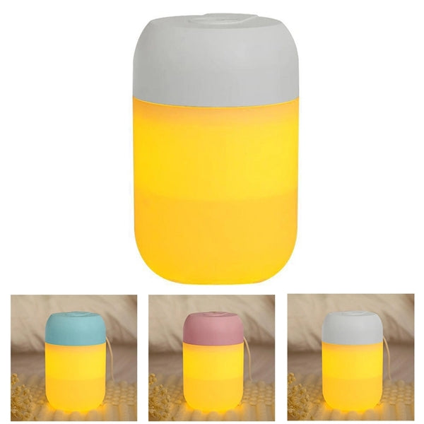 Portable USB Mist Mini Filter Humidifier With Night Light