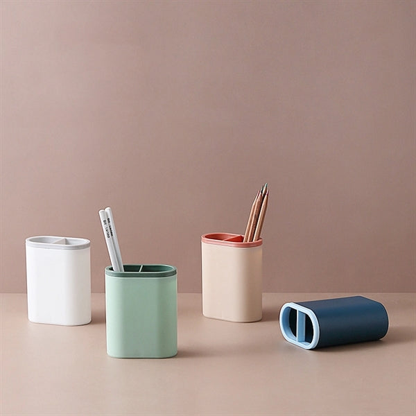 Basic Durable Pen Pencil Cup Makeup Brush Holder