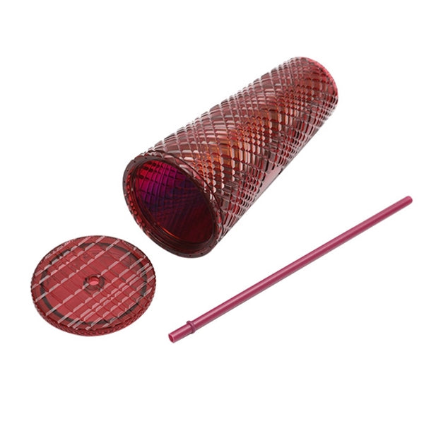 24oz Iridescent Studded Double Wall Tumbler Iced Coffee Cup