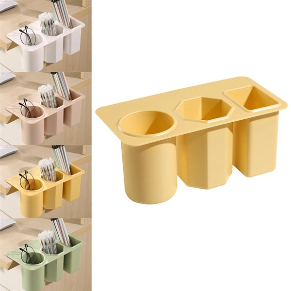 Durable Pen Makeup Brush Holder Pencil Cup Desk Organizer
