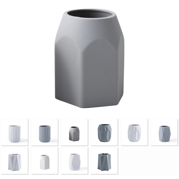 Silicone Makeup Brush Holder Pen Container Desk Organizer