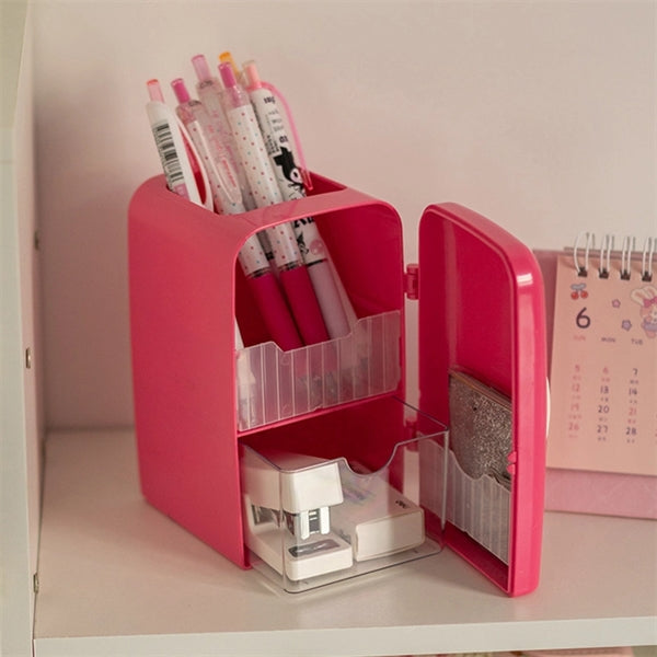 Multi-Functional Refrigerator Pen Container Desk Organizer