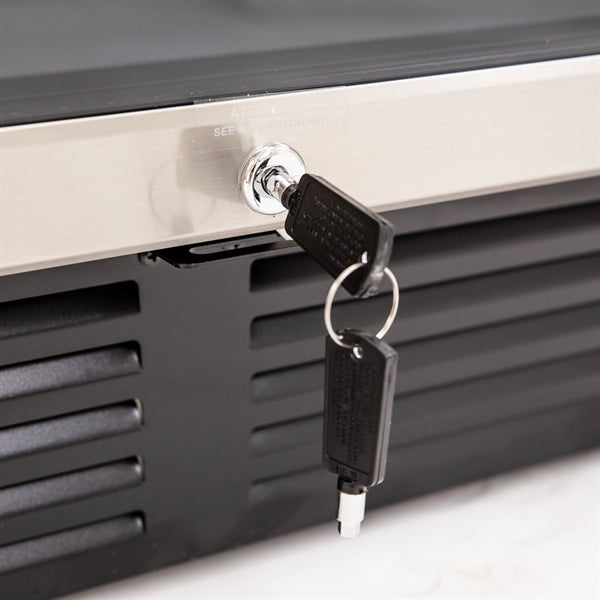 Avanti - 130 Can Beverage Center - Stainless Steel