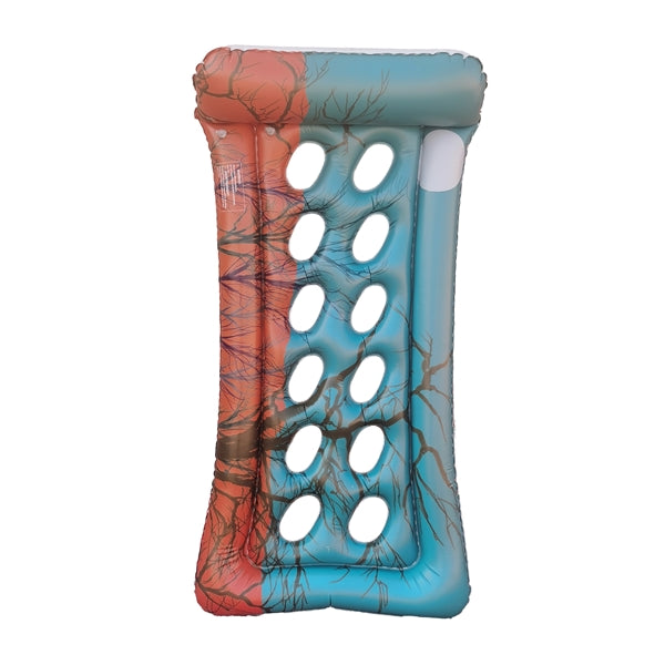 Inflatable Swimming Pool Float with full color imprint